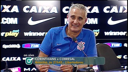 Tite aponta alterações para enfrentar o Cobresal