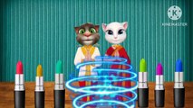 Talking Tom Billu funny 6 colour lipstick comedy video