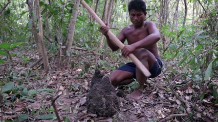 Awesome Secret Underground House by Talented Bushmen Part1