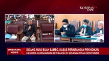 Jaksa Gali Keterlibatan Irfan Widyanto, Hendra Kurniawan: Begini, Biar Tidak Diulang Lagi