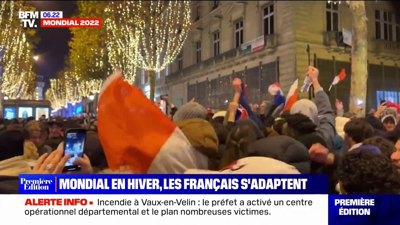 Mondial 2022: même en hiver, les Français sont au rendez-vous