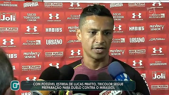 São Paulo segue preparação para enfrentar o Mirassol