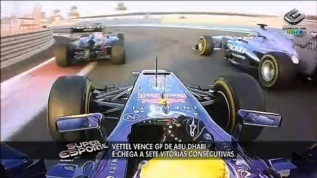 Vettel alcança a marca de sete vitórias consecutivas no GP de Abu Dhabi