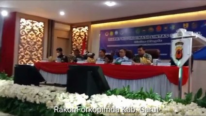 Forkopimda Kab. Garut Gelar Rakor Antisipasi Nataru Tahun 2022/2023