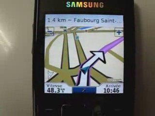 SGH-I780 et Samsung Navigator