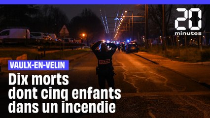Ce que l'on sait de l'incendie d'un immeuble à Vaulx-en-Velin
