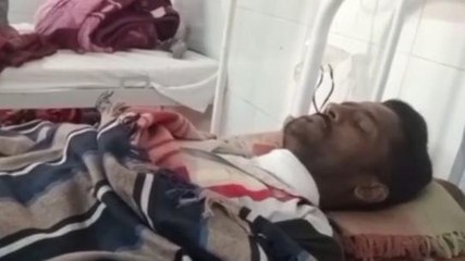 शाहजहाँपुर:दबंगों ने युवक को पीटने के बाद धारदार हथियार मारकर किया घायल