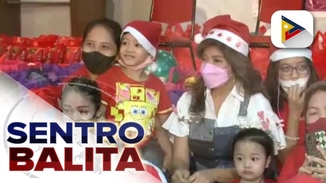 Mga batang tinaguriang ‘Heart Warriors’ ng Phl Heart Center, nakatanggap ng maagang pamasko mula kay Sen. Imee Marcos