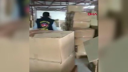 ADANA'DA 7 MİLYON LİRALIK TAKLİT AYAKKABI ELE GEÇİRİLDİ