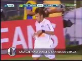 Assista aos gols de São Caetano 2 x 1 Santos