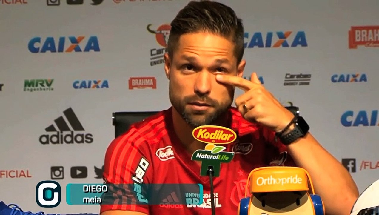 Diego prega respeito ao Santos mas quer os três pontos na Vila Belmiro
