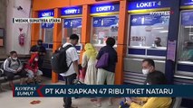 PT KAI Divre I Sumut Siapkan 47 Ribu Tiket untuk Libur Natal dan Tahun Baru 2023