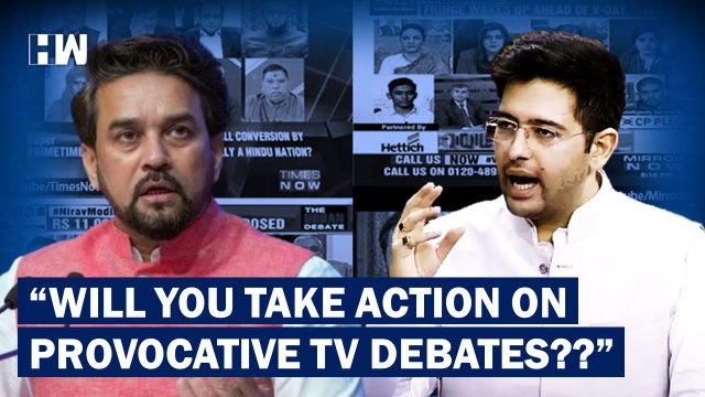 AAP MP Raghav Chadha Asks Modi Govt: What Action Will You Take On Provocative TV Debates? | BJP