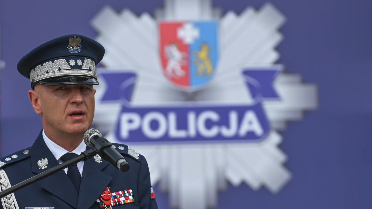 Geschenk aus Ukraine : Polens Polizeichef verletzt