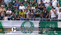 Confira os bastidores e os lances de Santos e Palmeiras
