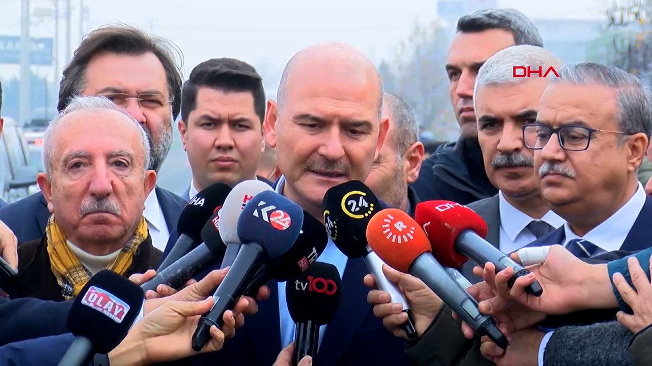 Bakan Soylu, Bombalı saldırının yapıldığı bölgede açıklamalarda bulundu