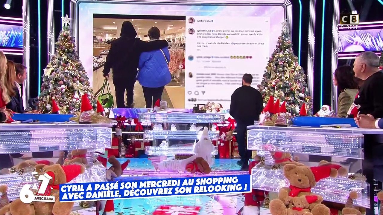 Cyril Hanouna relooke totalement Danielle Moreau dans TPMP