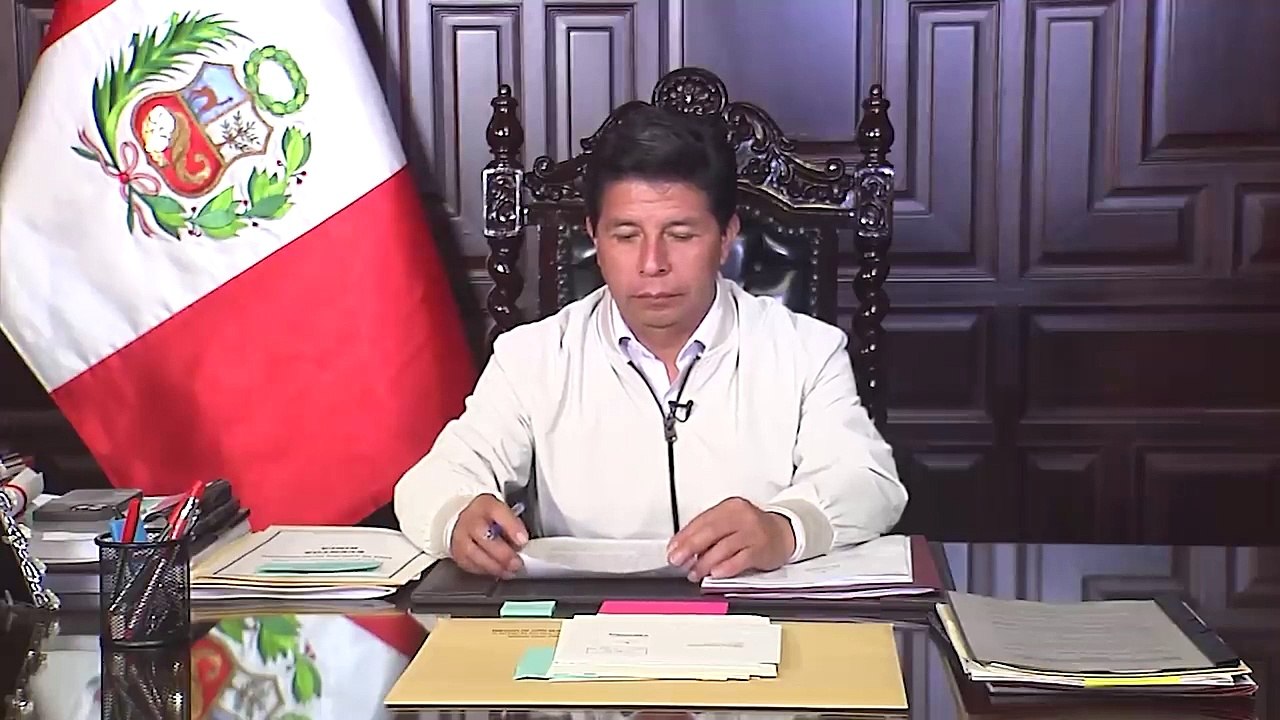 La Justicia de Perú decreta 18 meses de prisión preventiva contra Pedro Castillo