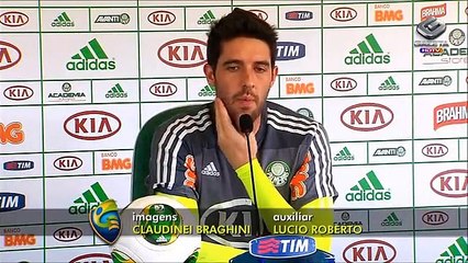 Download Video: Goleiro Bruno do Palmeiras comemora boa fase no time