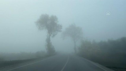 Hatay'da sis etkisini sürdürüyor