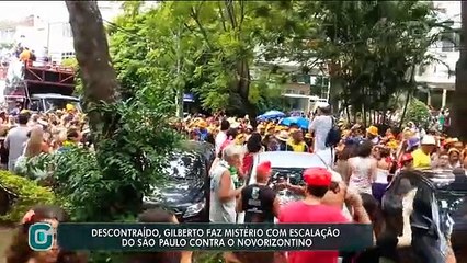 Gilberto faz mistério com escalação contra o Novorizontino