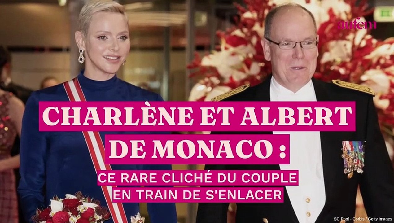 Charlène et Albert de Monaco : ce rare cliché du couple en train de s’enlacer