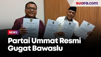 Resmi Layangkan Gugatan ke Bawaslu, Partai Ummat Boyong Lebih dari 6 Ribu Bukti
