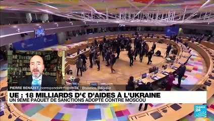L'UE s'accorde sur l'aide à l'Ukraine et des sanctions contre la Russie