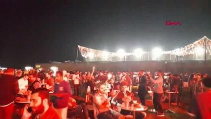 SPOR Dünya Kupası'nda görev yapan gazeteciler, turnuvanın yorgunluğunu attı