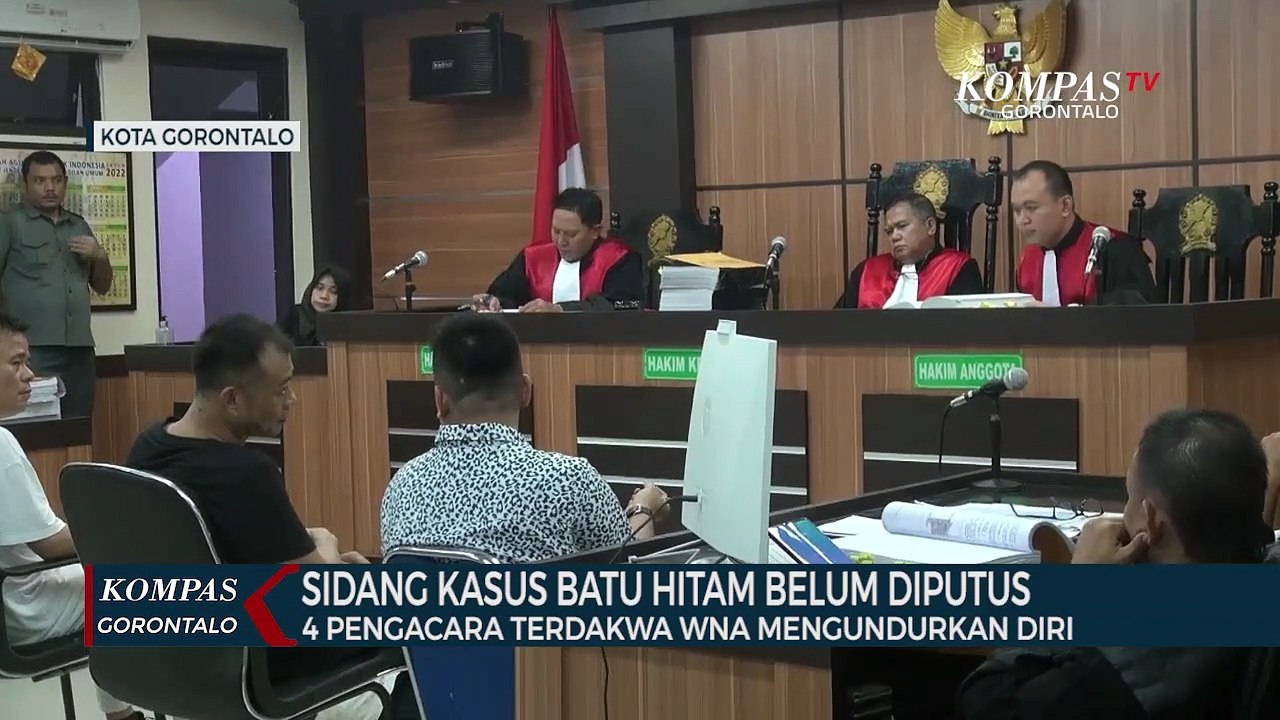 Sidang Kasus Batu Hitam Belum Diputus, 4 Pengacara Terdakwa WNA Mengundurkan Diri