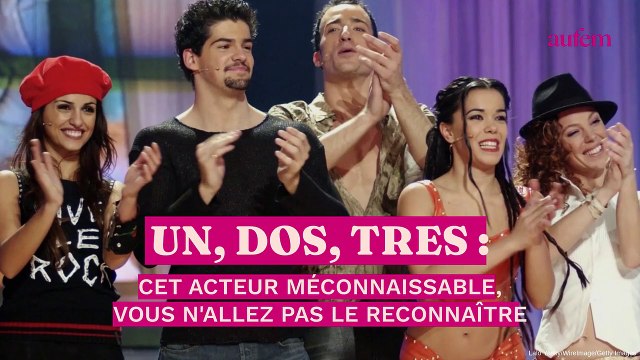 Un, dos, tres : cet acteur méconnaissable, vous n'allez pas le reconnaître !