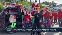 Karnaval Santa Claus Sambut Natal di Sorong