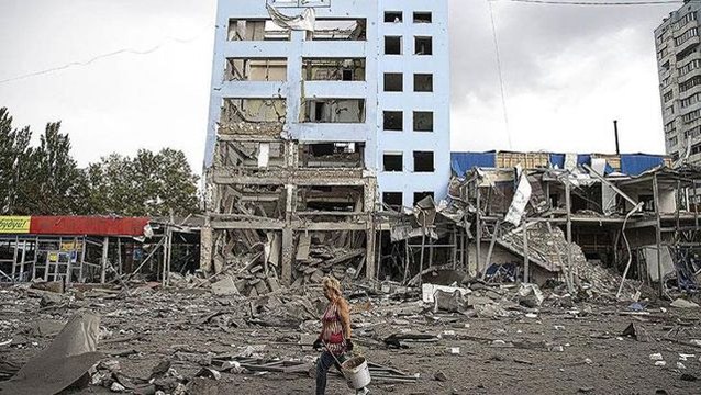 Rusya yine başkent Kiev ve çevresini füzelerle vurdu: 2 ölü 5 yaralı var