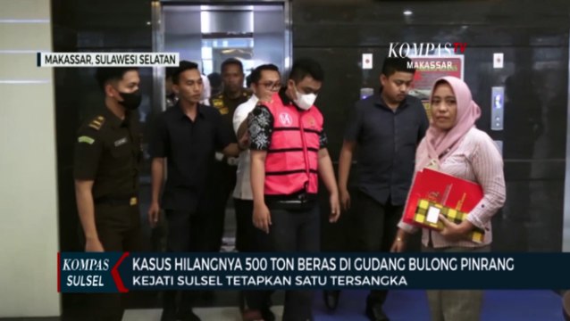 Ini Dia Satu Tersangka Hilangnya 500 Ton Beras Di Bulog Pinrang