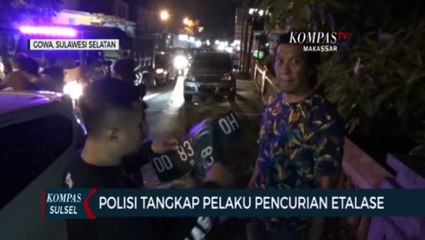 Polisi Tangkap Pelaku Pencurian Etalase