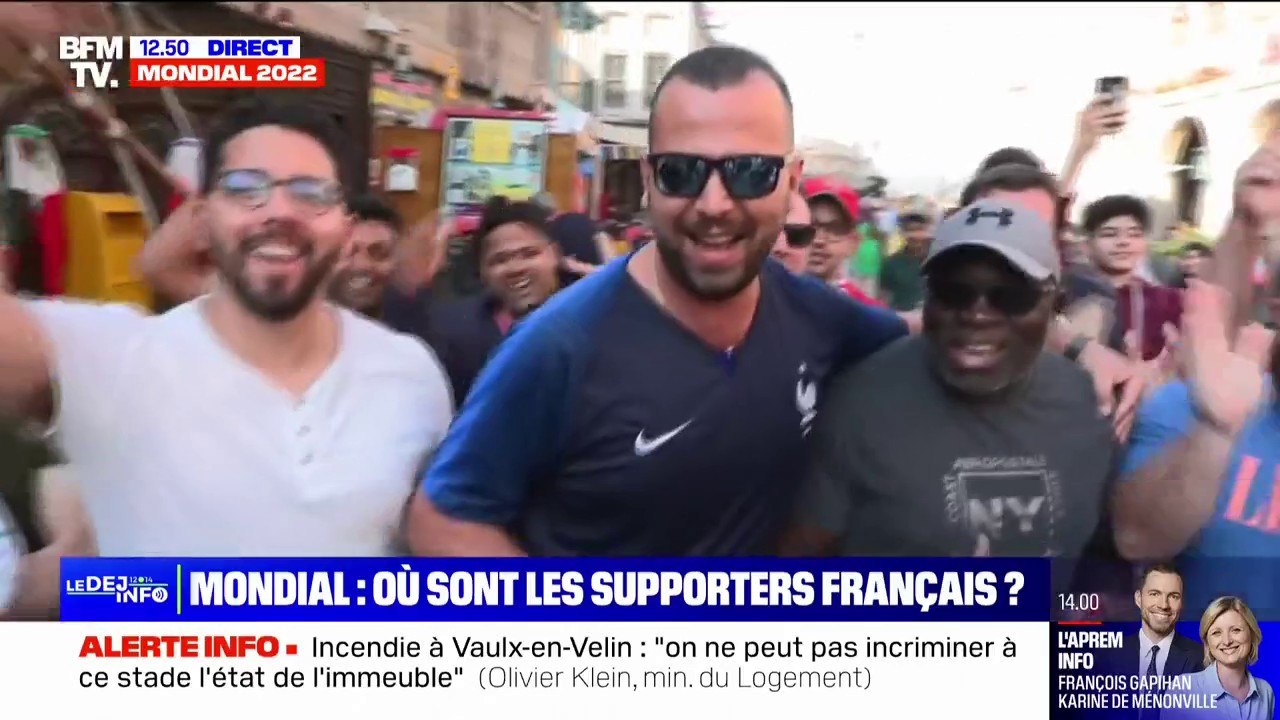 "Freed From Desire": s'ils n'ont pas encore de place pour la finale, ces Français donnent de la voix dans les rues de Doha