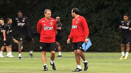 Imagens do treino do São Paulo desta terça-feira
