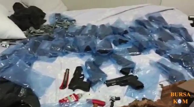 Çocuk kuryelerle kaçak silah ticareti yapmışlar; 5 gözaltı