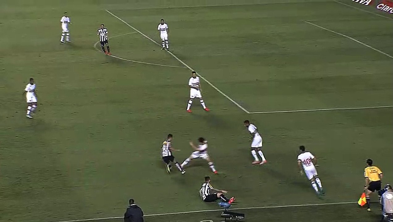 Veja o gol de Gabriel no jogo contra o São Paulo