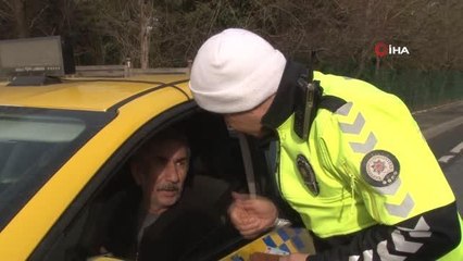 Ceza kesilen taksiciden trafik polislerine tepki: "Benim çocuğum da trafik polisi, ona da lanet olsun diyorum"