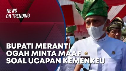 Bupati Meranti Ogah Minta Maaf soal Ucapan Kemenkeu Isinya Iblis: Enggak Perlu