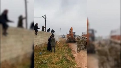 ŞANLIURFA'DA YIKIM GERGİNLİĞİ