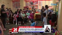 Unang face-to-face school christmas party matapos ang 2 taong paghihigpit vs COVID-19 | 24 Oras