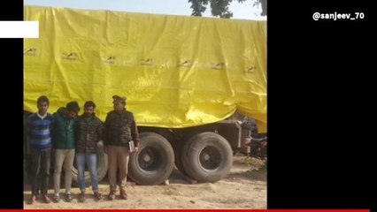 गाजियाबाद: ट्रक ट्रेलर चुराने वाले 3 आरोपियों को पुलिस ने किया गिरफ्तार