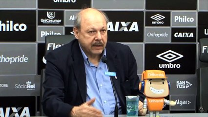 Presidente santista explica saída do técnico Jair Ventura
