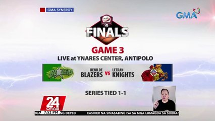 Pamilya ng Letran Knights at Benilde Blazers, may pabaong inspirasyon bago ang Game 3 sa linggo | 24 Oras