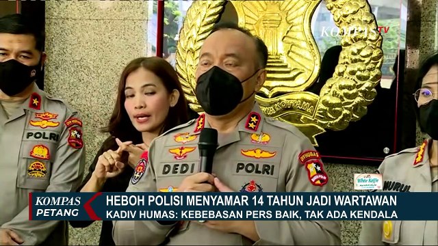 Isu Wartawan Intel, Kadiv Humas Polri: Penugasan Intelijen Juga Terjadi di Banyak Negara!