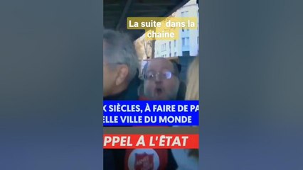 "Vous êtes la honte et la  poubelle de la France!" Anne  Hidalgo interpellée par un passant à Paris