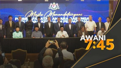 Kerajaan Perpaduan | Persefahaman antara ketua-ketua parti beri isyarat untuk pacu negara