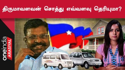 Thirumavalavan எவ்வளவு நிலம் வச்சிருக்காரு தெரியுமா? | பணக்கார Politician